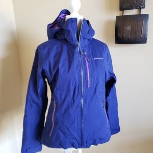 Patagonia H2No Insulated Outskirts ski jacket small purple/blue